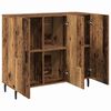 vidaXL Sideboard Gammalt tr&auml; 90 x 34 x 80 cm Konstruerat tr&auml;