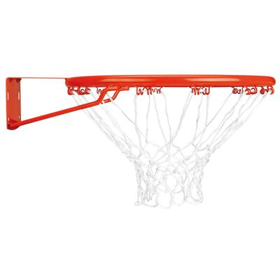 Avento Basketkorg med nät orange