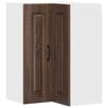 vidaXL Diskmaskin panel Kalmar Brun Ek 57 x 57 x 80 cm Konstruerat tr&auml;