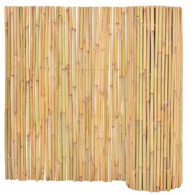 vidaXL Staket bambu 300x100 cm