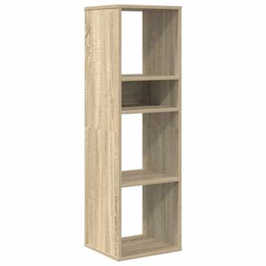 vidaXL Bokhylla sonoma-ek 34x31x112 cm konstruerat tr&auml;