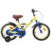 vidaXL Barncykel 14 Tum fr&aring;n 3-5 &aring;r gammal Gul