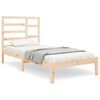 vidaXL S&auml;ngram massivt tr&auml; 75x190 cm
