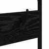 vidaXL Kl&auml;dh&auml;ngare Svart Ek 100 x 41 x 184 cm Konstruerat tr&auml;