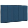 vidaXL Bed Frame without Mattress "Hanko" Blue 90x190 cm Fabric