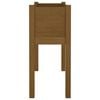 vidaXL Odlingslåda honungsbrun 70x31x70 cm massiv furu