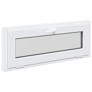 vidaXL K&auml;llarf&ouml;nster RISOR 110 x 40 cm PVC och glas