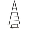 vidaXL Metall julgran Svart 90 cm St&aring;l