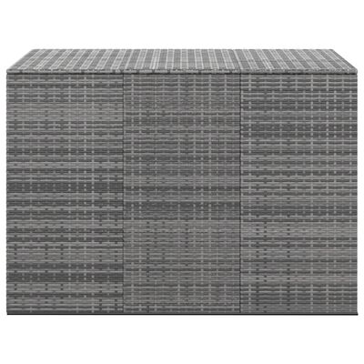 vidaXL Dynbox PE-rotting 145x100x103 cm grå