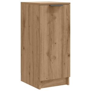vidaXL Skosk&aring;p artisan ek 29,5x35x70 cm konstruerat tr&auml;