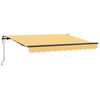 vidaXL Utdragbar markis Sand 2,5 x 2 m tyg