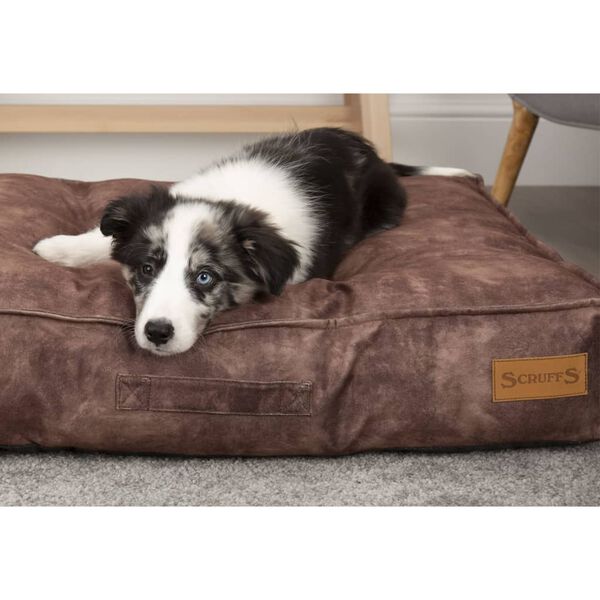 Scruffs & Tramps Hundmadrass Kensington stl M 80x60 cm brun
