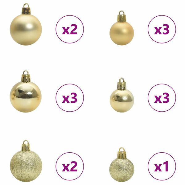 vidaXL Konstgjord julgran Gr&ouml;n 120 cm PVC och St&aring;l och Plast