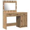 vidaXL Smyckebord 2 pcs Brun 40 x 41 x 75 cm Konstruerat tr&auml;