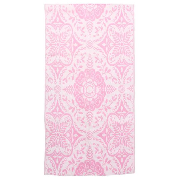 vidaXL Utomhusmatta ARAKIL rosa 120x180 cm PP