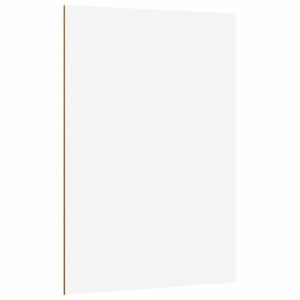 vidaXL Dekorpaneler 12 st Vit 21 x 30 x 0,27 cm Konstruerat tr&auml;