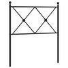 vidaXL Ers&auml;ttningsgavel metall vit 75 cm