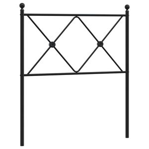 vidaXL Ers&auml;ttningsgavel metall vit 75 cm