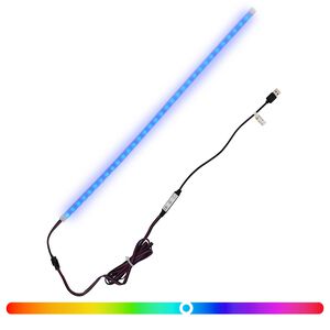 vidaXL LED Band 55 cm Flerf&auml;rgsdesign PVC