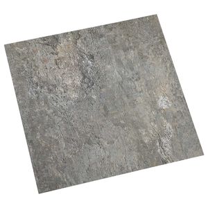 vidaXL Sj&auml;lvh&auml;ftande golvplankor Stenar 30,5 x 30,5 cm 20 st PVC