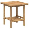 vidaXL Soffbord 45x45x45 cm bambu