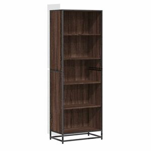 vidaXL Bokhylla brun ek 60x35x170,5 cm konstruerat tr&auml;