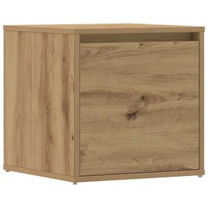 vidaXL L&aring;dl&aring;da hantverksm&auml;ssig ek 40,5x40x40 cm konstruerat tr&auml;