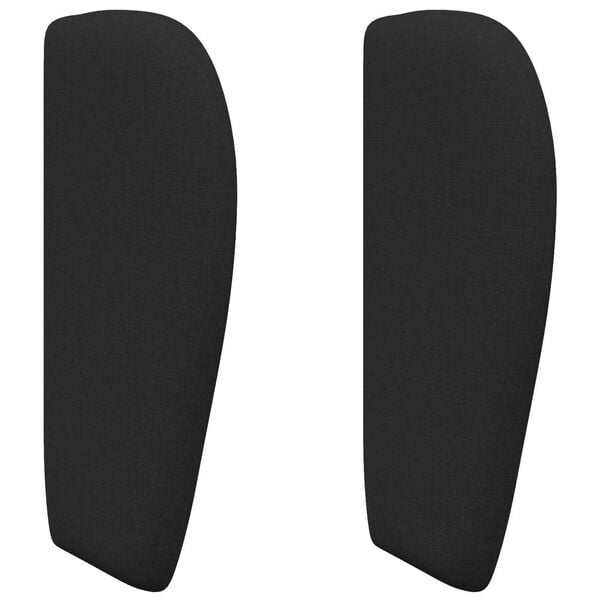 vidaXL S&auml;nggavel &Ouml;ra Svart 40 x 23 x 6 cm tyg