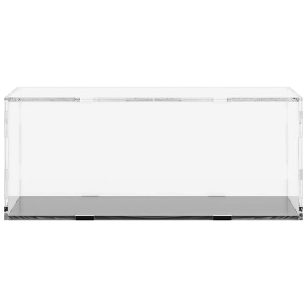vidaXL Displaylåda transparent 34x16x14 cm akryl