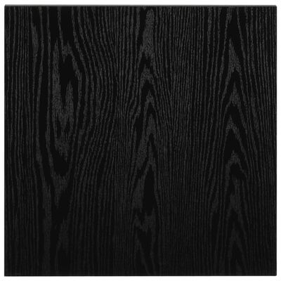vidaXL Badrumsmöbler svart 40x40x16,3 cm