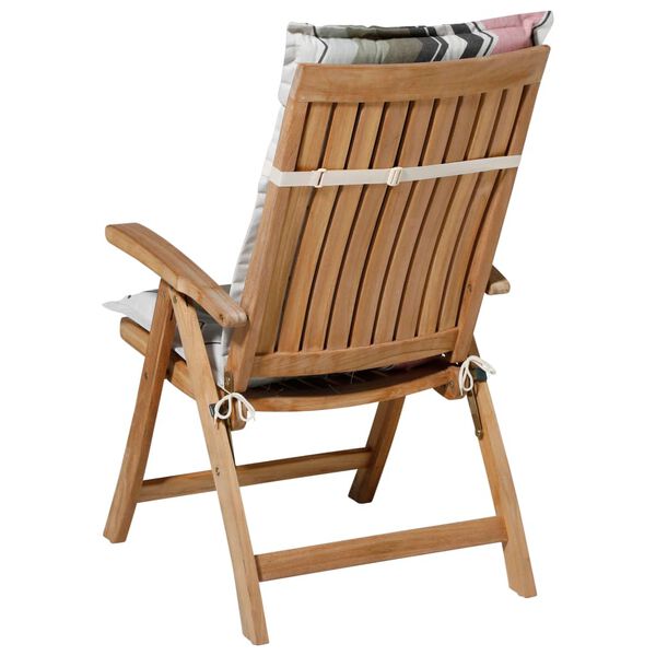 Madison Stolsdyna med h&ouml;g rygg Chris 123x50 cm rosa