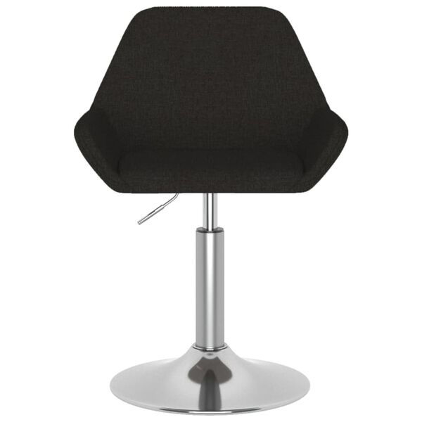 vidaXL Barstol svart tyg