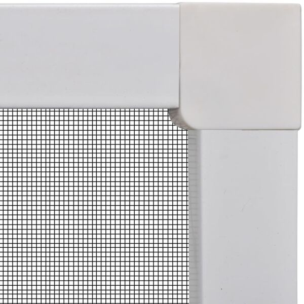 vidaXL Insektsnät för fönster 130 x 150 cm