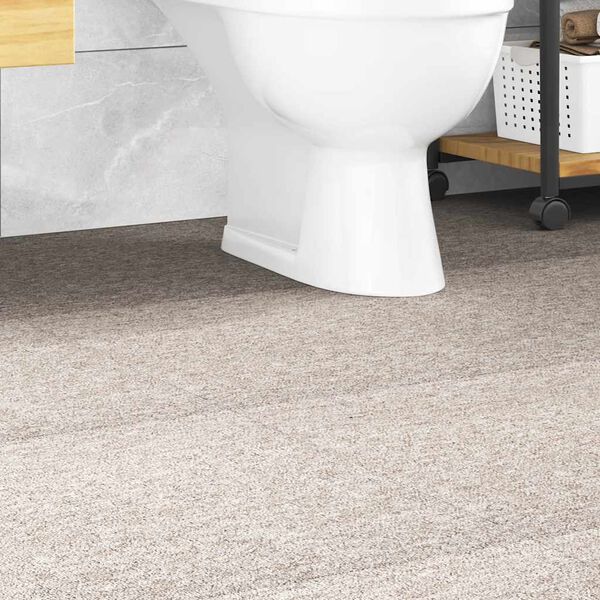 vidaXL Textilplattor 20 st 5 m&sup2; 50x50 cm ljusbeige