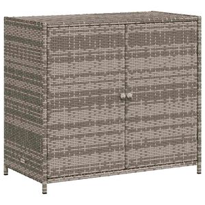 vidaXL Tr&auml;dg&aring;rdssk&aring;p gr&aring; 83x45x76 cm konstrotting