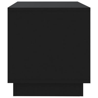 vidaXL Tv-bänk svart 102x41x44 cm konstruerat trä