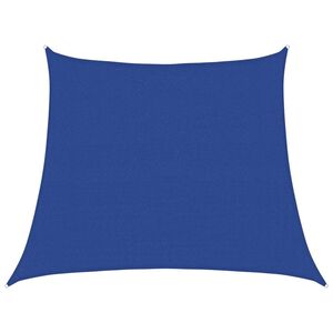 vidaXL Solsegel 160 g/m&sup2; trapezoid bl&aring; 3/4x3 m HDPE