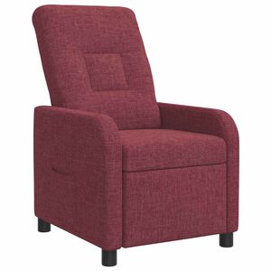 vidaXL Recliner Vinr&ouml;d Tyg
