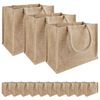 vidaXL Jutep&aring;sar 50 Naturlig 26 x 22 x 14 cm 100% Tossa Jute