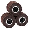 vidaXL Sandskivor 3 st Brun 12 x 12 x 10 cm Syntetisk fiber
