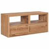 vidaXL TV-b&auml;nk 90x30x40 cm massiv teak
