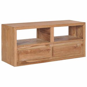 vidaXL TV-b&auml;nk 90x30x40 cm massiv teak