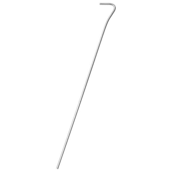 vidaXL Tältpinnar 50 st 30 cm Ø4 mm galvaniserat stål