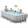 Intex Pool set Prism Frame rektangulär 400x200x100 cm