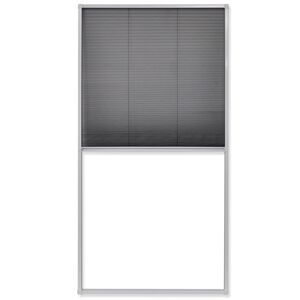 vidaXL Insektsn&auml;t pliss&eacute; till f&ouml;nster 80 x 160 cm