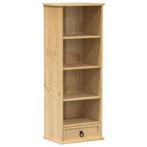 vidaXL CD-hylla Corona 40x30x110 cm massiv furu
