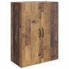 vidaXL V&auml;ggmonterat sk&aring;p Gammalt tr&auml; 66 x 34,5 x 90 cm Konstruerat tr&auml;