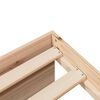 vidaXL Dagbädd utan madrass 90x190 cm massiv furu