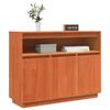 vidaXL Sideboard Vaxbrun 104,5 x 34 x 80 cm Massiv furu