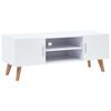 vidaXL TV-b&auml;nk 120x40x46 cm MDF vit